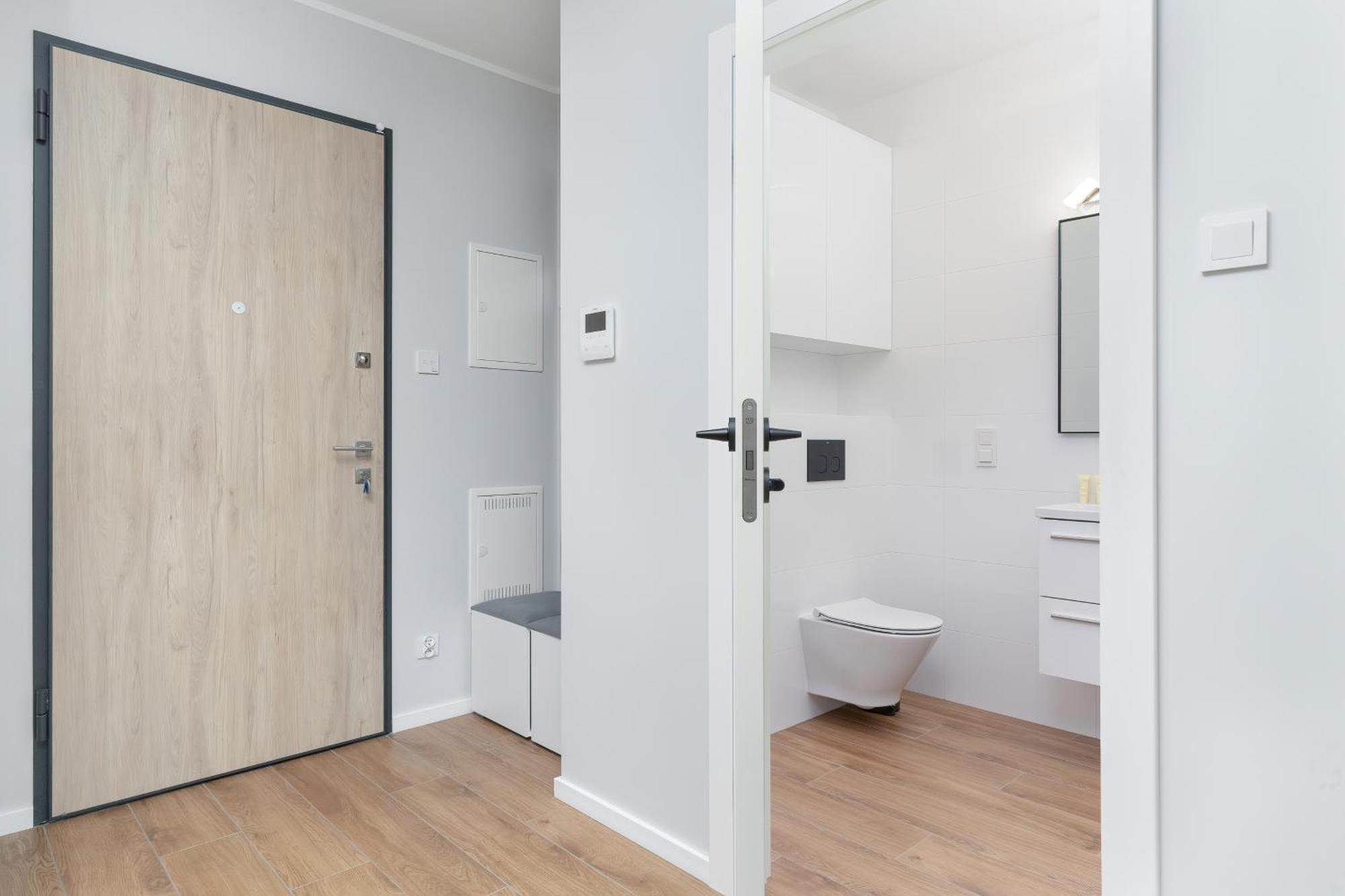 Nowa Letnica Comfortable Apartments With Balcony & Parking Gdansk By Noclegi Renters Exterior photo