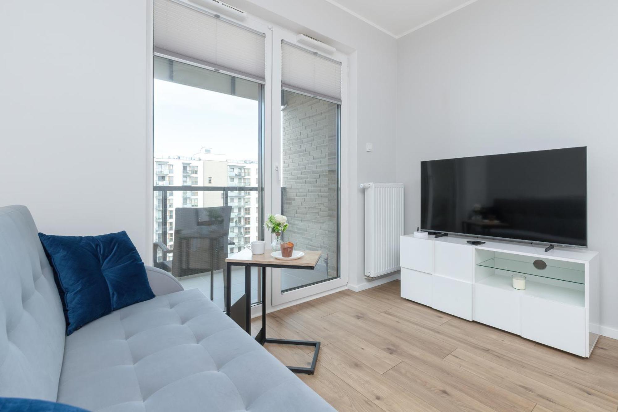 Nowa Letnica Comfortable Apartments With Balcony & Parking Gdansk By Noclegi Renters Exterior photo