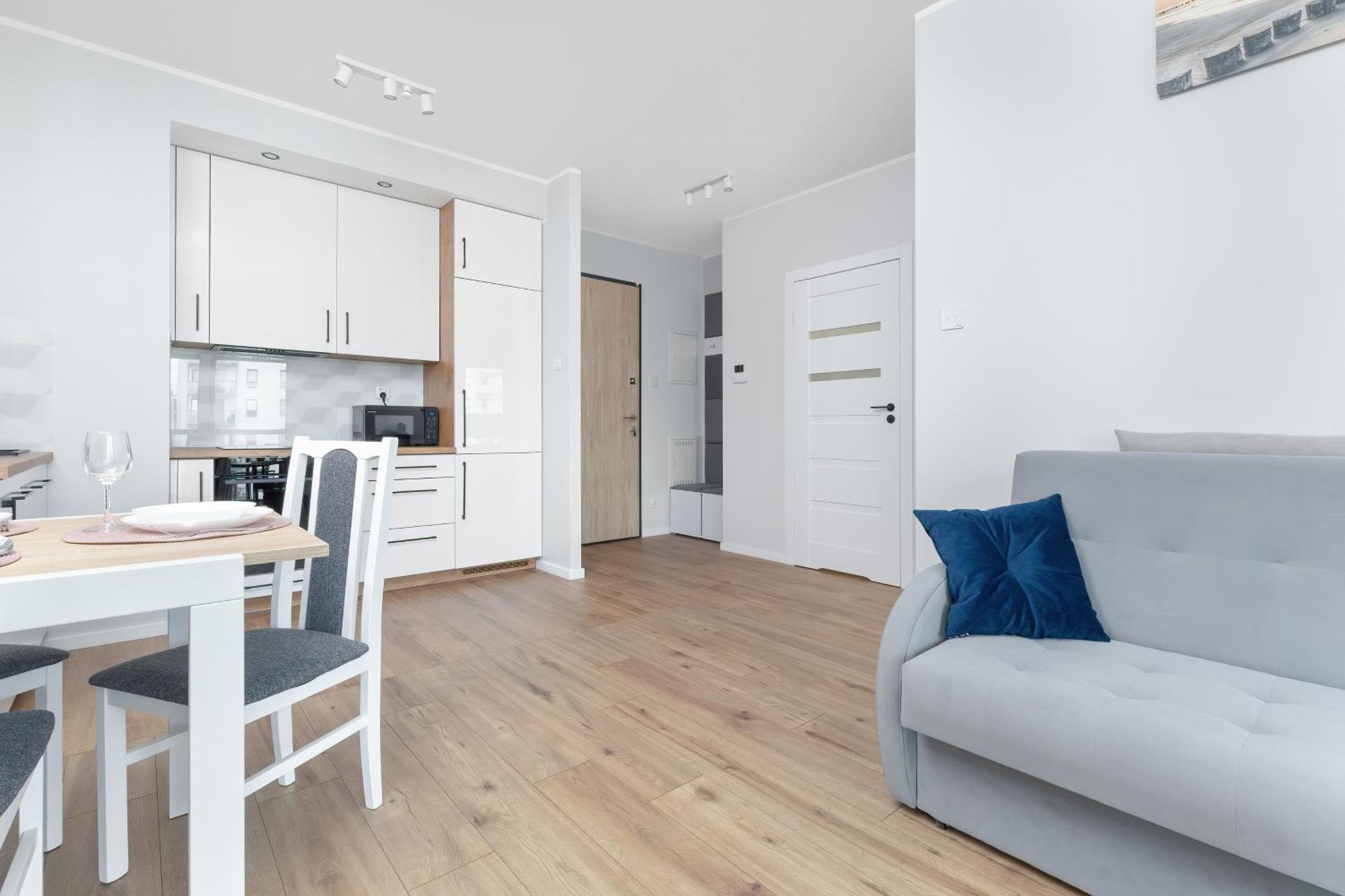 Nowa Letnica Comfortable Apartments With Balcony & Parking Gdansk By Noclegi Renters Exterior photo